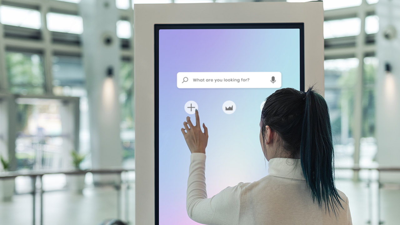 church kiosks and digital signage